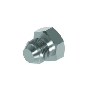 Adaptadores hidráulicos JIS enchufe sólido 60° llamarada extendida (hilo BSP) 1/8 1/4 3/8 1/2 3/4 - Imagen 1 de 2