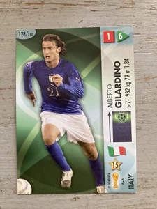2006 ALBERTO GILARDINO ITALY #128 PANINI GOAAAL WORLD CUP WIN TRADING CARD VGC - Picture 1 of 3