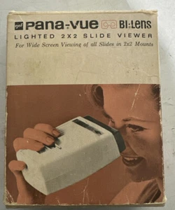 Pana-Vue Bi-Lens Lighted Slide Viewer Vintage - Picture 1 of 4