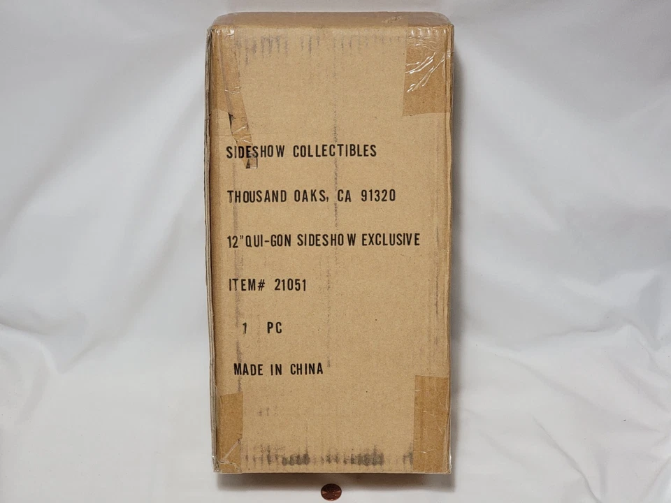 Star Wars Sideshow Collectibles Qui-gon Jinn 1 6 Scale Figure