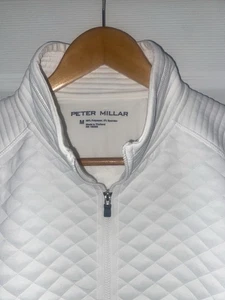 Peter Millar Crown Sport Active Orion Quilted Golf Vest Medium - Picture 1 of 10