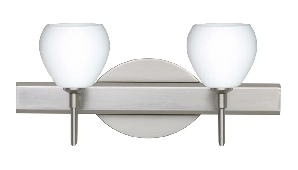Besa Lighting 2SW-560507-LED-SN Tay Tay Bathroom Vanity Light Satin Nickel - Image 1 of 1
