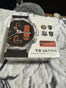 TANK T3 Ultra GPS Smart Watch Men GPS Sports Tracking 50M Waterproof - Picture 1 of 1
