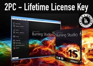 Ashampoo Burning Studio 15 USB CD DVD IMGBurn cache disque de sauvegarde et de restauration - Photo 1/2