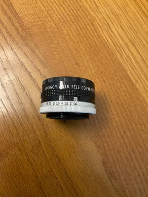Soligor Auto Tele Converter to fit Pentax with leather case. - Image 1 of 4