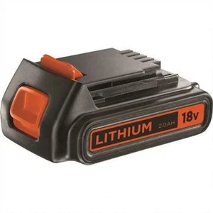 BLACK & DECKER BATTERIA AL LITIO 18V - 2.0AH BL2018-XJ Originale + CARICABAT. - Foto 1 di 1