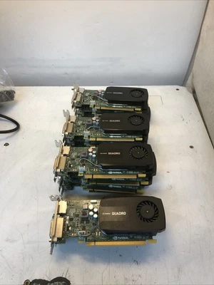 Lot 15 Dell 14PHT Quadro 420 1GB DDR3 PCI-e x16 DVI DP Low Profile Graphics Card - Image 1 of 4