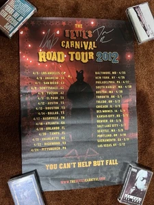 Poster Firmato Il Carnevale del Diavolo Tour 2012 - Foto 1 di 8