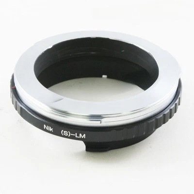 for Nikon S rangefinder lens to Leica M mount adapter L/M M6 M8M9 Mp Typ 240 246 - Image 1 of 2
