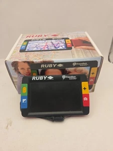 Lupa iluminada digital de video portátil Freedom Scientific Ruby HD FUNCIONA NOTAS - Imagen 1 de 9