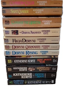 Katherine Kurtz Deryni Camber Book Lot Series Fantasy Del Rey Paperback - Foto 1 di 4