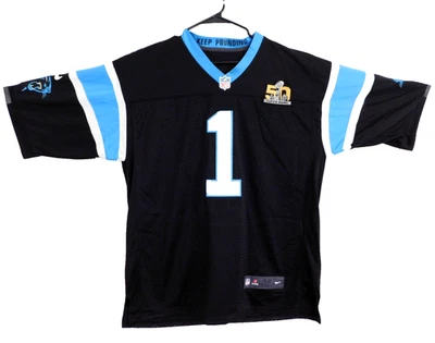 Carolina Panthers Nike On-Field Cam Newton Jersey #1 Size 48 - Image 1 of 4