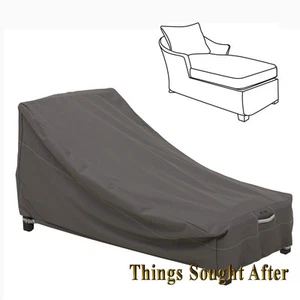 FUNDA para SILLÓN CHAISE DE DÍA GRANDE Muebles de Exterior Almacenamiento Patio RAVENNA - Imagen 1 de 11
