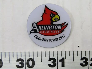 COOPERSTOWN DREAM PARK LITTLE LEAGUE BASEBALL TRADING PIN ARLINGTON CARDINALS - Picture 1 of 1