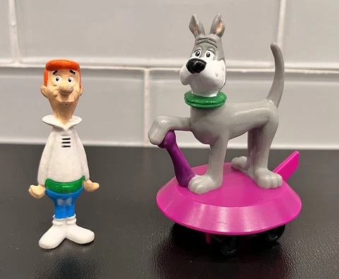 VINTAGE 1990 Applause Hanna Barbera the Jetsons George Astro PVC Figures Cover