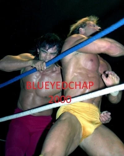 FOTO DE LUCHA LIBRE 8 X 10 LEX LUGER VS RICKY WWF Foto 1 de 1