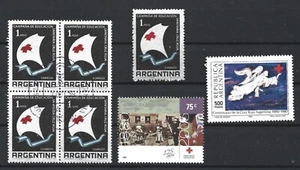 Argentina Red Cross Thematic MNH FDI Lot 1959, 1980, 2005 - Picture 1 of 1