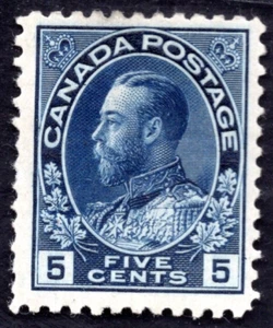 CANADA 1912 SCOTT #111 KING GEORGE V MINT HINGED VF - Picture 1 of 2