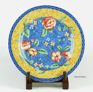 Interiors, FRENCH FLORAL: 8.25" Salad Plate, MINT UNUSED Condition - Picture 1 of 3