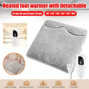 Fußwärmer Elektrisch Warm Beurer Kalte Füße Heizkissen Fuß Plüsch Fußheizung - Picture 1 of 23