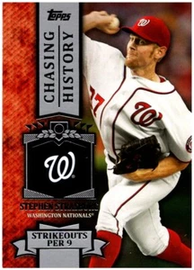 2013 Topps #CH-67 Stephen Strasburg - Chasing History FREE SHIPPING! - Picture 1 of 2