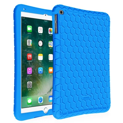 For iPad 6th Gen 9.7" 2018 / 5th Gen 9.7" 2017 Case Shock Proof Silicone Cover - Image 1 of 4