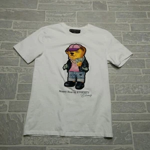 Eternity BC/AD Shirt Adult Medium "Money Bear" Short Sleeve Large Embroidery - Picture 1 of 7