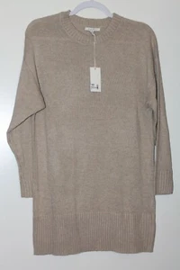 **CLEARANCE** Z Supply Baldwin Sweater Dress - Tan / Light Brown - Size XS - Picture 1 of 6