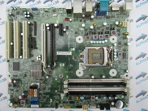 HP HP Elite 8100 CMT 531990-001 505800-000 4x DDR3 Ram Sockel 1156 Mainboard - Bild 1 von 2