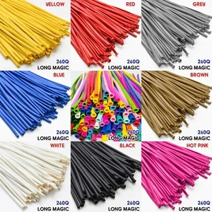 100 X Long Plain Balloons Latex Balons 260Q Twisting Modelling Long Balloons UK - Picture 1 of 17
