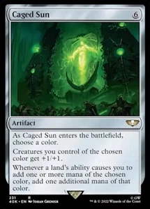 *MtG: CAGED SUN - Commander: Warhammer 40.000 Rare - magicman-europe* - Bild 1 von 1