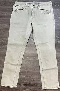 Pantalones de mezclilla Arizona para hombre 36 X 30 color caqui beige originales Advance Flex 360 ajustados S - Imagen 1 de 5