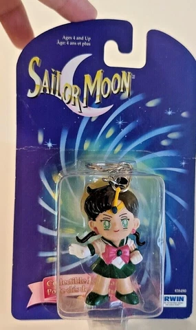 Sailor Moon: Sailor Jupiter Keychain Figure 1997 Vintage NIB Cover