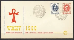FDC E-44 - GEESTELIJKE GEZONHEIDSZORG - ONBESCHREVEN MET OPEN KLEP Dv763 - Imagen 1 de 2