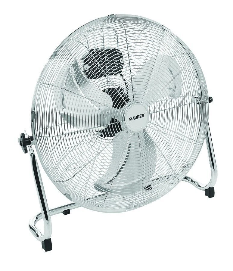 Maurer Fiordaliso 50cm Ventilatore a Pavimento - Argento (82192)