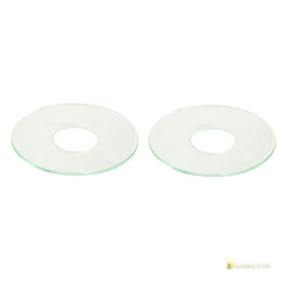 Wax Catcher Bobeche - Vidrio liso transparente Foto 1 de 2