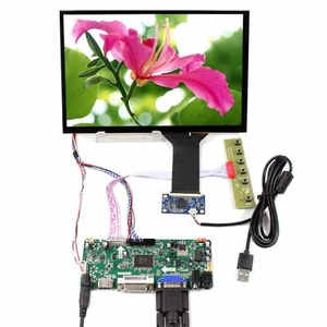 HD DVI VGA LCD Controller 10.1" 1280x800 M101NWWB Capacitive Touch Sensor - Picture 1 of 6