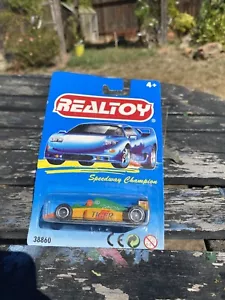 REALTOY 1/64 CARDED Race Car DIECAST MODEL - Picture 1 of 2