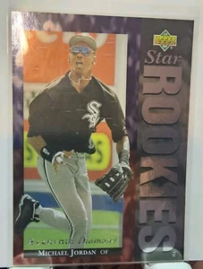 1994 Upper Deck Electric Diamond #19 Michael Jordan RC Surface Printing Error - Picture 1 of 4