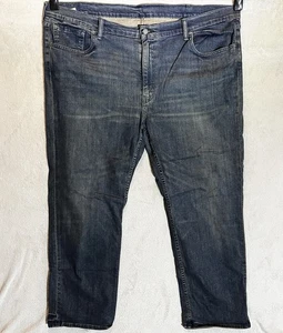 2016 Levi’s 514 Herren Straight Leg Jeans blau 48 x 30 Mid Rise klassische Passform LESEN - Bild 1 von 4
