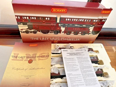 HORNBY The Last Single Wheeler Caledonian 4-2-2 LMS Locomotive 00 Scale Ltd Ed - Image 1 of 4