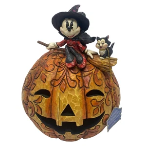 Jim Shore Disney Minnie Mouse Figaro Spellbinding Halloween Kürbis 4008070 - Bild 1 von 19