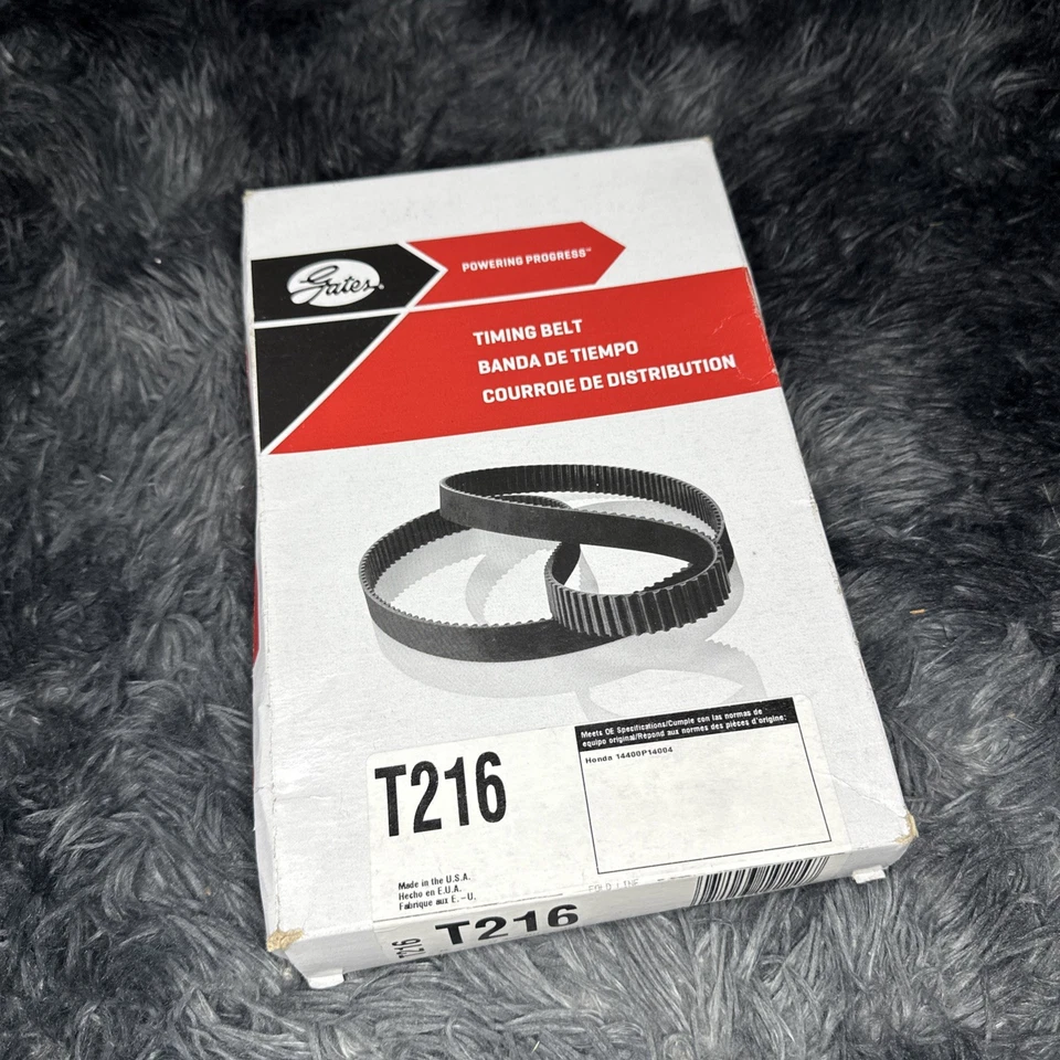 Ремень ГРМ двигателя подходит для Honda Prelude GATES 1992-1996 годов выпуска - Изображение 1 из 1