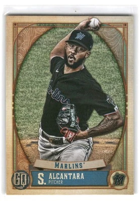 Sandy Alcantara 2021 Topps Gypsy Queen Baseball #168 Miami Marlins - Image 1 of 2