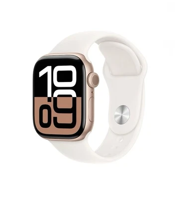 Apple Watch Series 10 42 мм розовое золото алюминий GPS - Изображение 1 из 4