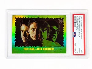 2013 Topps 75th Anniversary Rainbow Foil Refractor #77 The Incredible Hulk PSA 9 - Foto 1 di 2