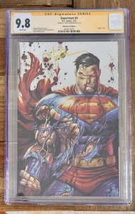Superman Issue #4 Comic Book. Tyler Kirkham Whatnot Variant. CGC Graded. DC 2023 - Picture 1 of 1