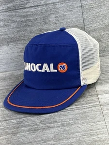 De Colección Unocal 76 Lion Wear Malla Snap Back 6 Paneles Camionero Gorra OSFA Hecho en EE. UU. Gas - Imagen 1 de 23