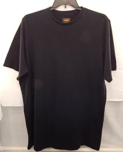 Camiseta negra Foundry para hombre mezcla de algodón liso cuello redondo manga corta talla 2XL - Imagen 1 de 10