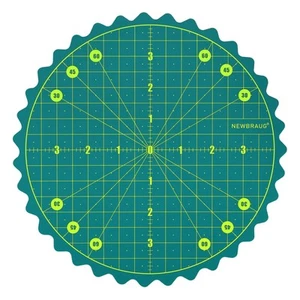Round Rotating Cutting Mat 8’’, Self Healing Rotary Cutters Board for Crafts ... - Picture 1 of 7